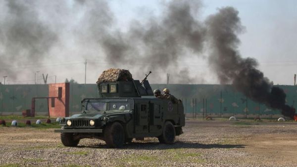A drone attack targeted a military base in Baghdad