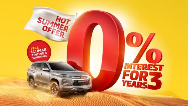 Mitsubishi Customers Rejoice  With The 'Hot Summer Offer' From Al Habtoor Motors.