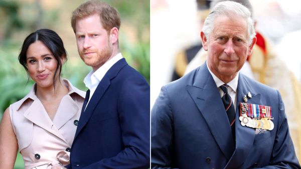 الامير هاري وميغان ماركل والامير تشارلز