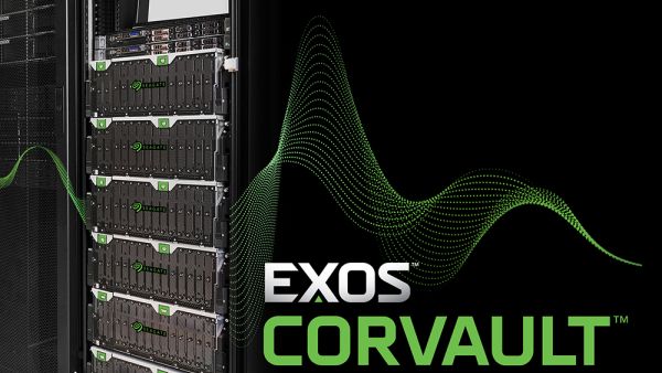 Exos-Corvault Server-Room Seagate Introduces The Groundbreaking Exos Corvault Hardware-based Self-healing Block Storage System