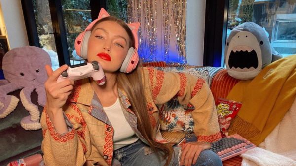 it was Hadid’s first fashion show since giving birth to her daughter Khai 