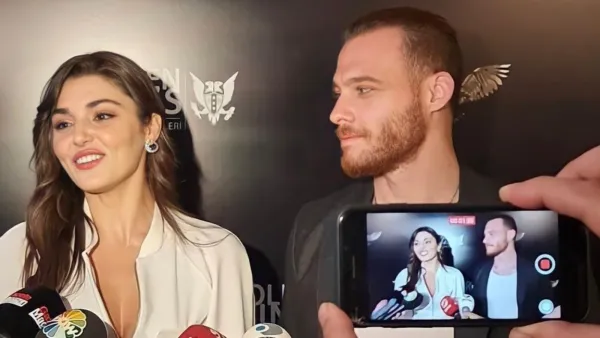Kerem Bürsin bursin Hande Erçel ercel GAÜ Golden Wings Awards Dijital İçerik Ödülleri 2020 