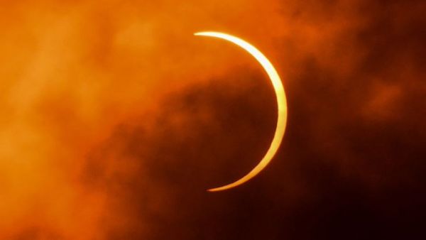 ‘Ring of fire’ eclipse