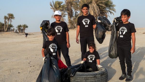 خلال الحدث طلاب مؤسسة قطر يسهمون في تعزيز نمط حياة مستدام