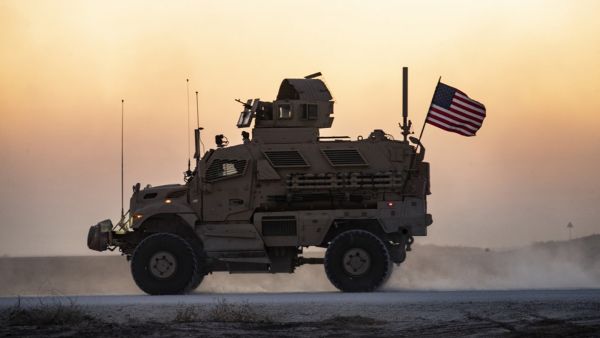 US military convoy in Syria