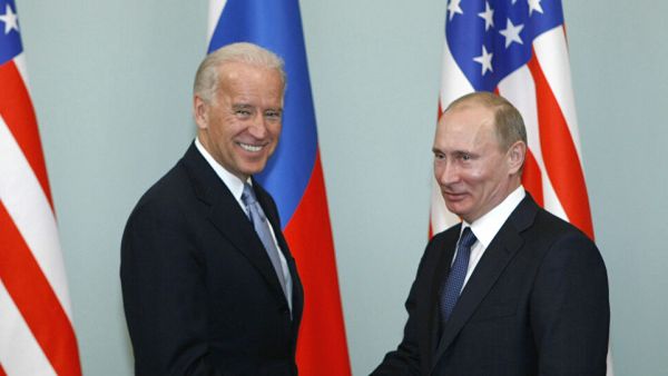 فلاديمير بوتين و جو بايدن