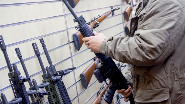 A federal judge has struck down California's ban on assault weapons.