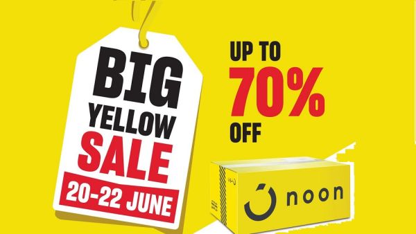 The local e-commerce platform’s super-saver event is back from June 20th until 22nd Noon.com Announces Big Yellow Sale With Up To 70 Percent Off