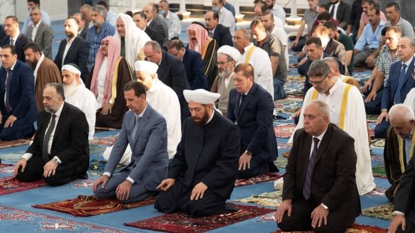 صلاة العيد في حمص