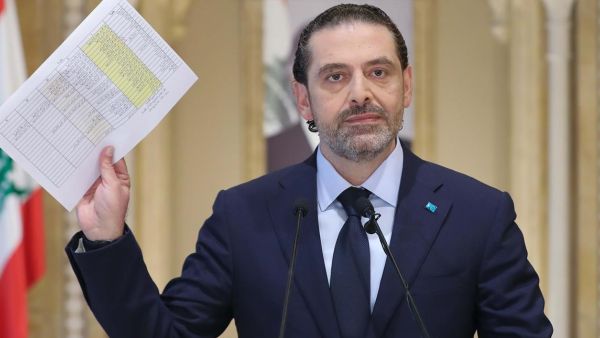 وقال الحريري انه سينتظر جوابا نهائيا من الرئيس عون 