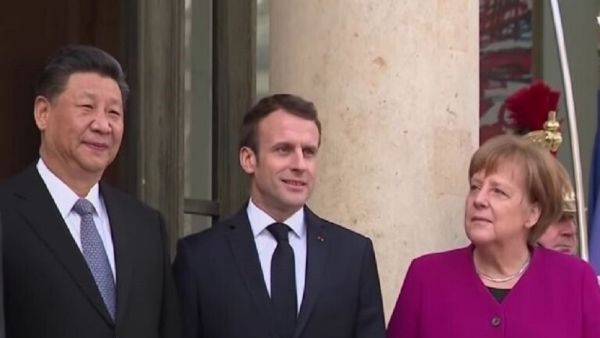 قادة فرنسا وألمانيا والصين يعقدون اجتماعا عبر الفيديو