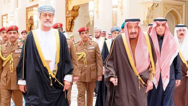 الملك سلمان والسلطان هيثم