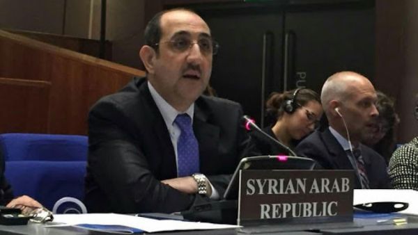 مندوب سوريا الدائم لدى الأمم المتحدة بسام صباغ