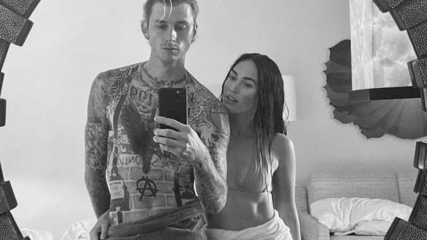 Megan Fox watched her movie 'Jonah Hex' for the first time.