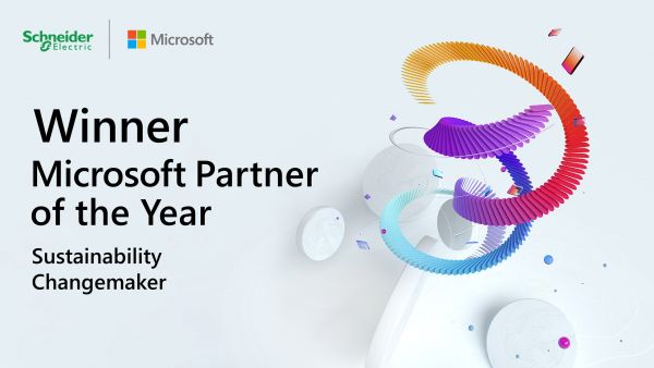 Schneider Electric Recognized As 2021 Microsoft Sustainability Changemaker Partner Of The Year Award Winner