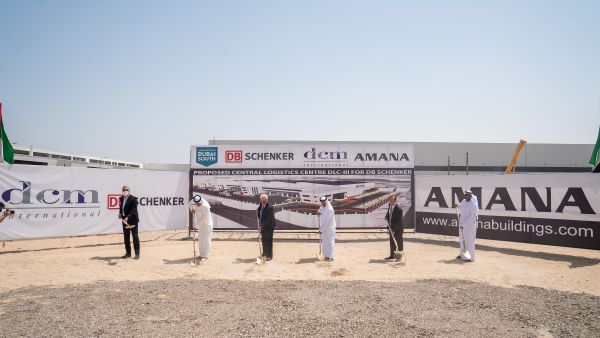 During the event DB Schenker Breaks Ground On Its Third Facility At Dubai South Logistics District