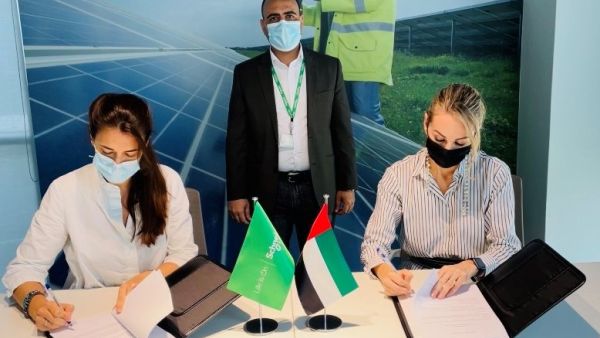 During the event Schneider Electric Partners With UAE-Based Sustainability Enterprise Goumbook