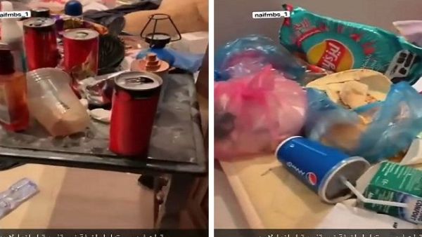 غرفة فتاة في حالة مزرية