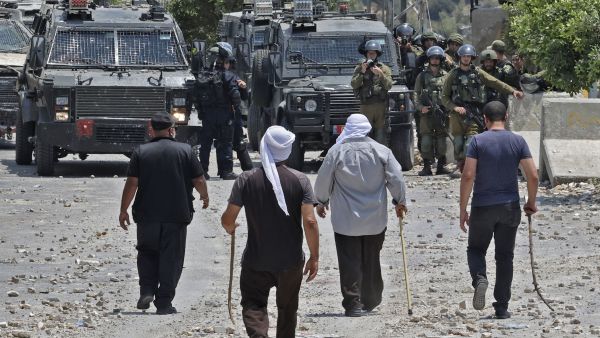 over 3,800 attacks reported by Israeli forces in July