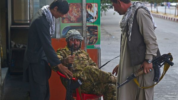 Kabul airport gun battle involving Western forces as Afghan security forces