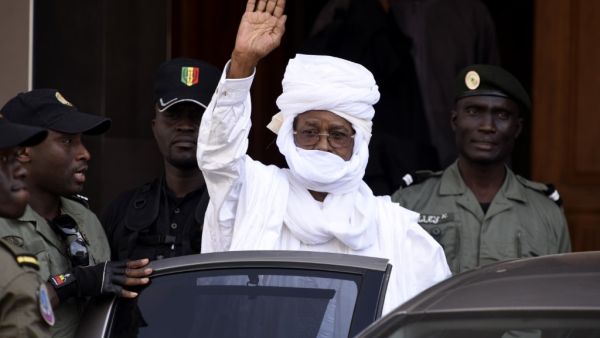 Chadian President Hissène Habré