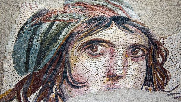 Gypsy Girl mosaic
