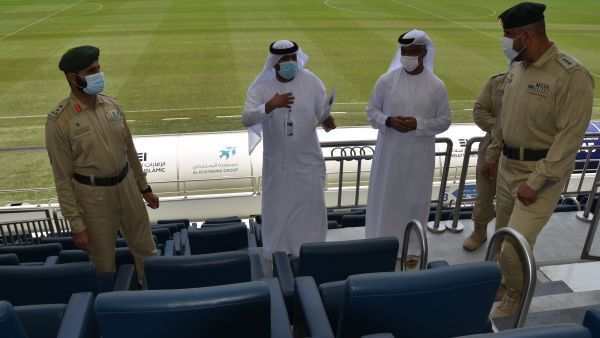 During the event Dubai Police And Dubai Sports Council Discuss Preparations For Start Of Season And Return Of Fans