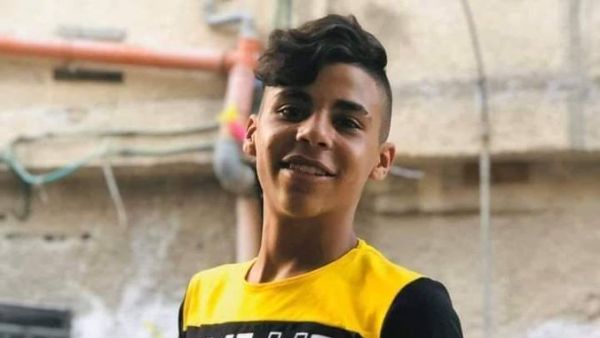15-year-old Palestinian Imad Hashash 