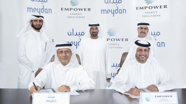 During the event Empower Signs An Agreement To Acquire And Supply The Meydan Master Community With 382,000 Rt District Cooling Energy