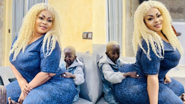 In Video: Eudoxie Yao Gives Grand P a Lap Dance to Celebrate Reconciliation