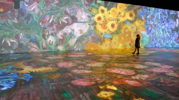 The immersive Van Gogh exhibit