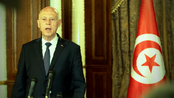Tunisian President Kais Saied