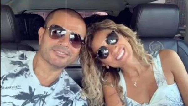 صورة تجمع عمرو دياب بدينا الشربيني تثير التكهنات حول عودتهما!