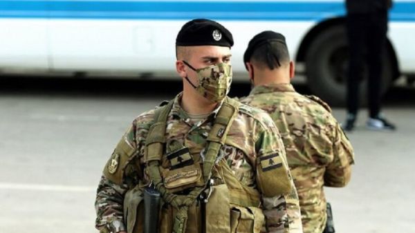 عناصر من الجيش اللبناني