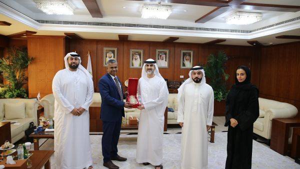 مدير عام غرفة عجمان يستقبل قنصل الاقتصاد والتجارة في قنصلية الهند بدبي