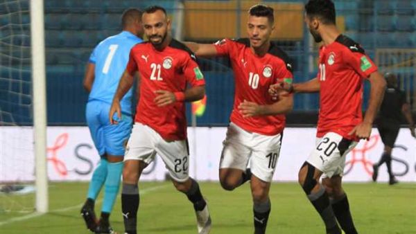 مصر تهزم أنغولا (المصدر: المصري اليوم)