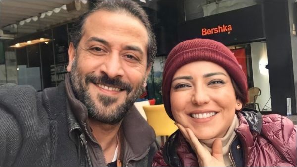 أمل عرفة وعبد المنعم عمايري