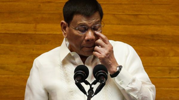 Philippine President Rodrigo Duterte