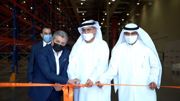 During the event Aramex Kuwait Expands Its Facility In Agility Logistics Park In Sulaibiya