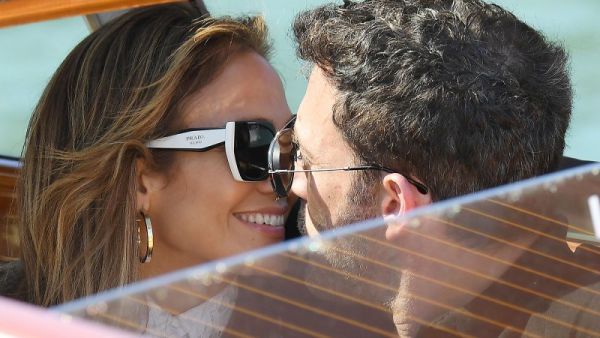 Jennifer Lopez and boyfriend Ben Affleck 