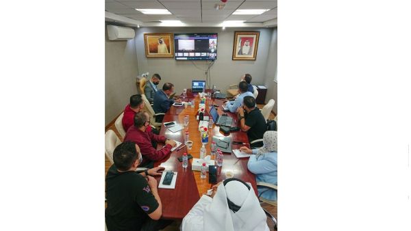 During the event Dubai Sports Council Finishes Evaluation Of Dubai Clubs And Sports Companies For Dubai Sports Excellence Model Awards