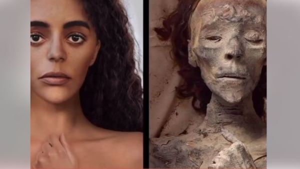 Queen Tiye: Astonishing Video Reimagining Her Face.. And First Picture of Her Temple