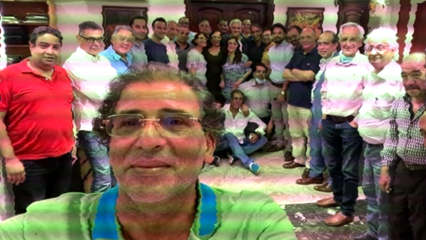 Director Khaled Youssef celebrated in Cairo
