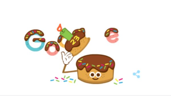 اليوم تحتفل Google بعيد ميلادها الثالث والعشرين