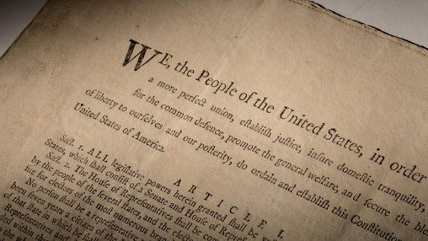 Rare copy of US Constitution 