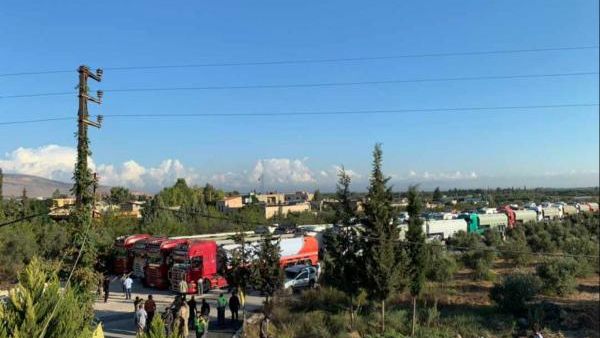  شاحنات محملة بالنفط الإيراني