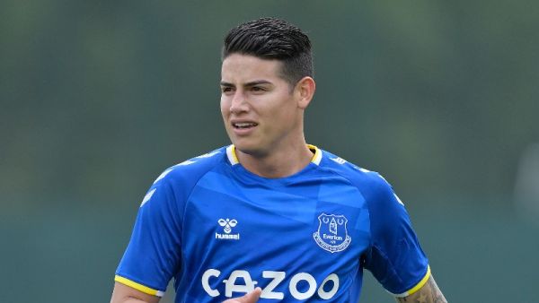 James Rodriguez (Photo: @Everton)