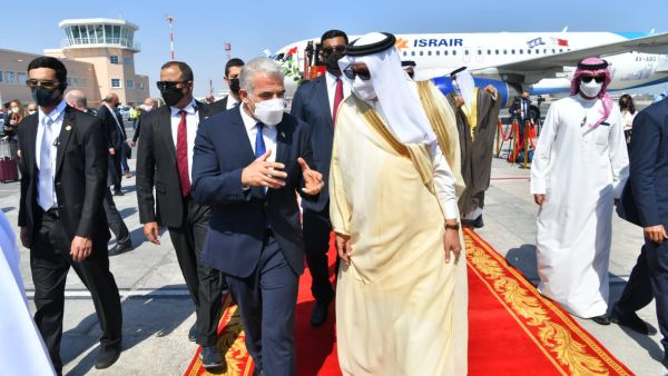 وزير الخارجية الاسرائيلي يائير لابيد