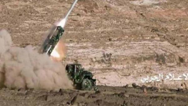 صواريخ يطلقها جماعة أنصار الله