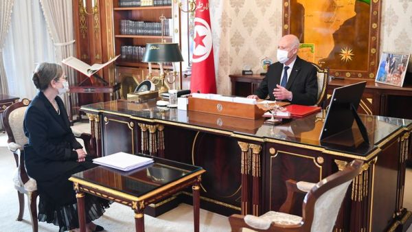 كان قيس سعيد قد كلف في 29 سبتمبر الماضي، نجلاء بودن رمضان بتشكيل الحكومة
